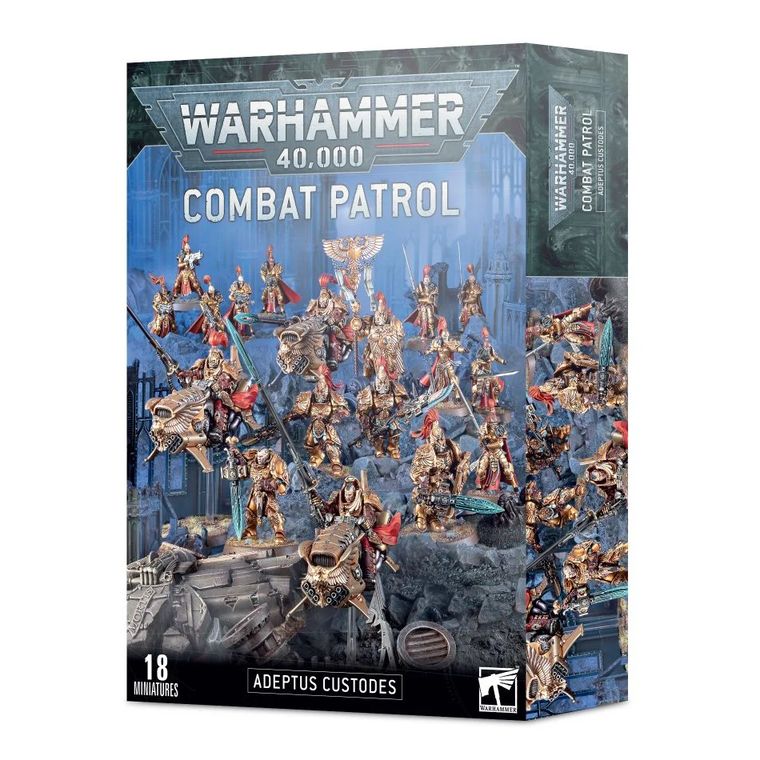 Afbeelding van het spelletje Warhammer 40,000 - Combat Patrol: Adeptus Custodes