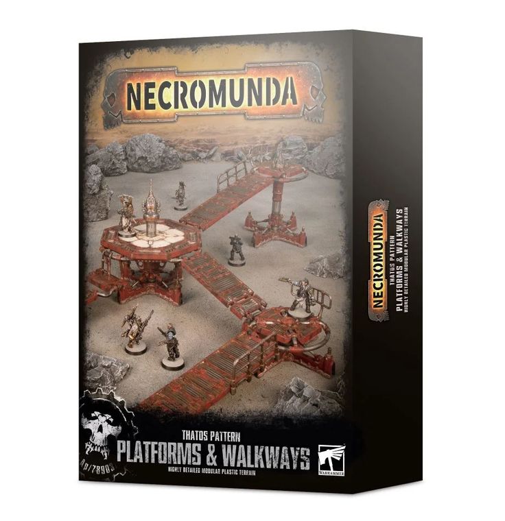 Thumbnail van een extra afbeelding van het spel Necromunda: Thatos Pattern - Platforms&Walkways