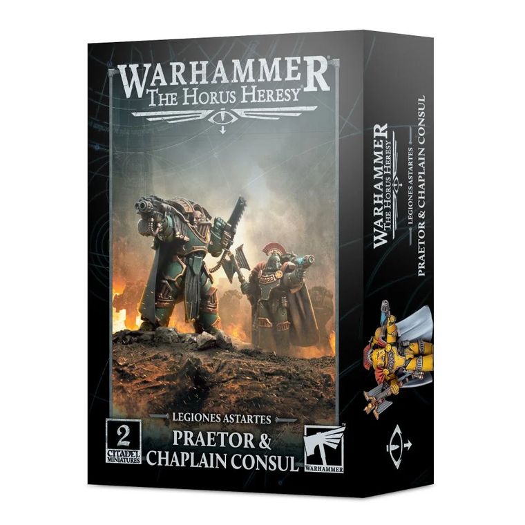 Afbeelding van het spelletje Warhammer: The Horus Heresy - Legiones Astartes: Praetor&Chaplain Consul