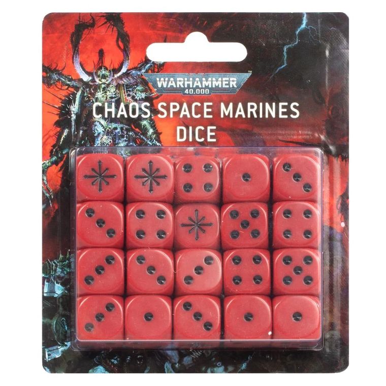 Afbeelding van het spel Warhammer 40,000 - Chaos Space Marines: Dice