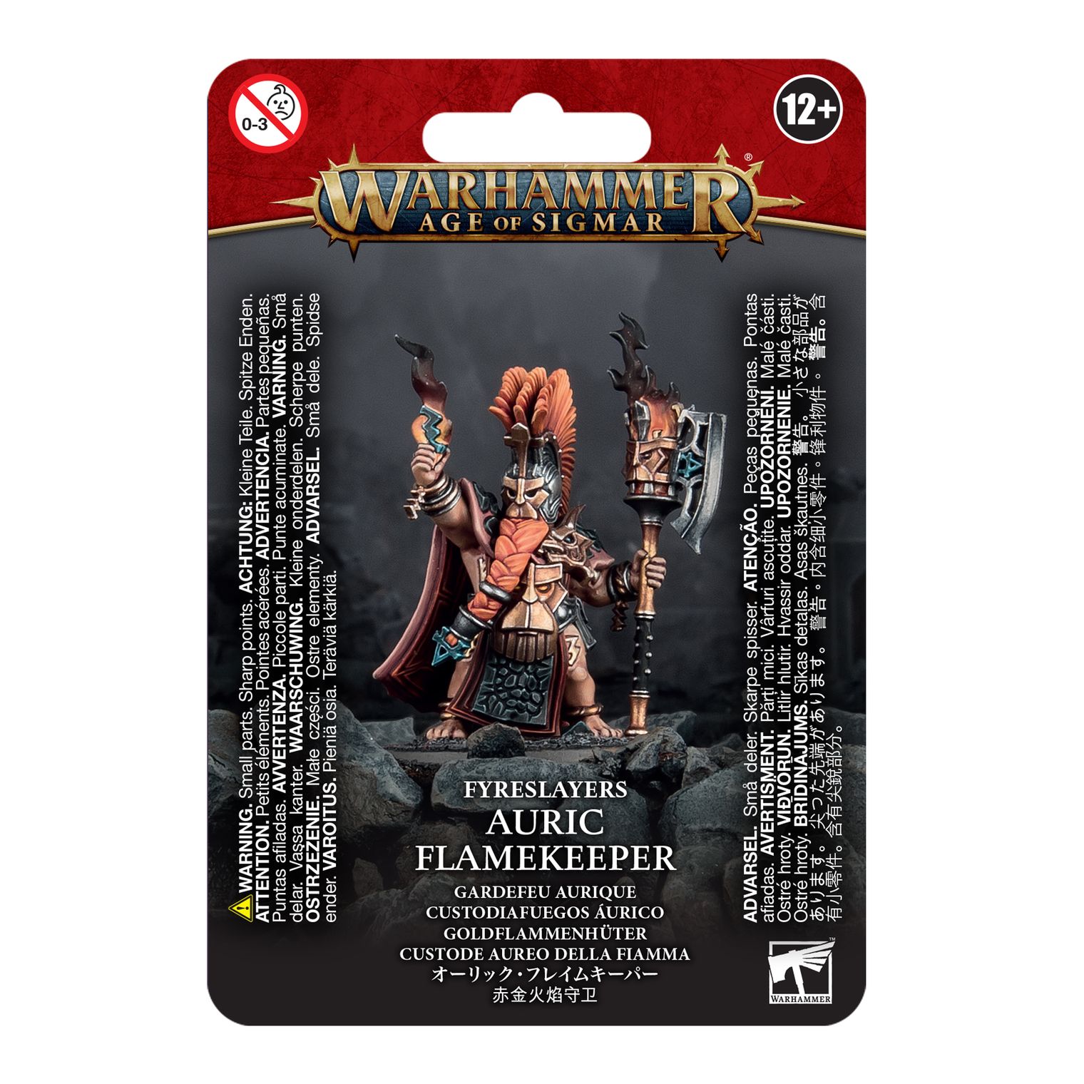 Afbeelding van het spelletje Warhammer: Age of Sigmar - Fyreslayers: Auric Flamekeeper