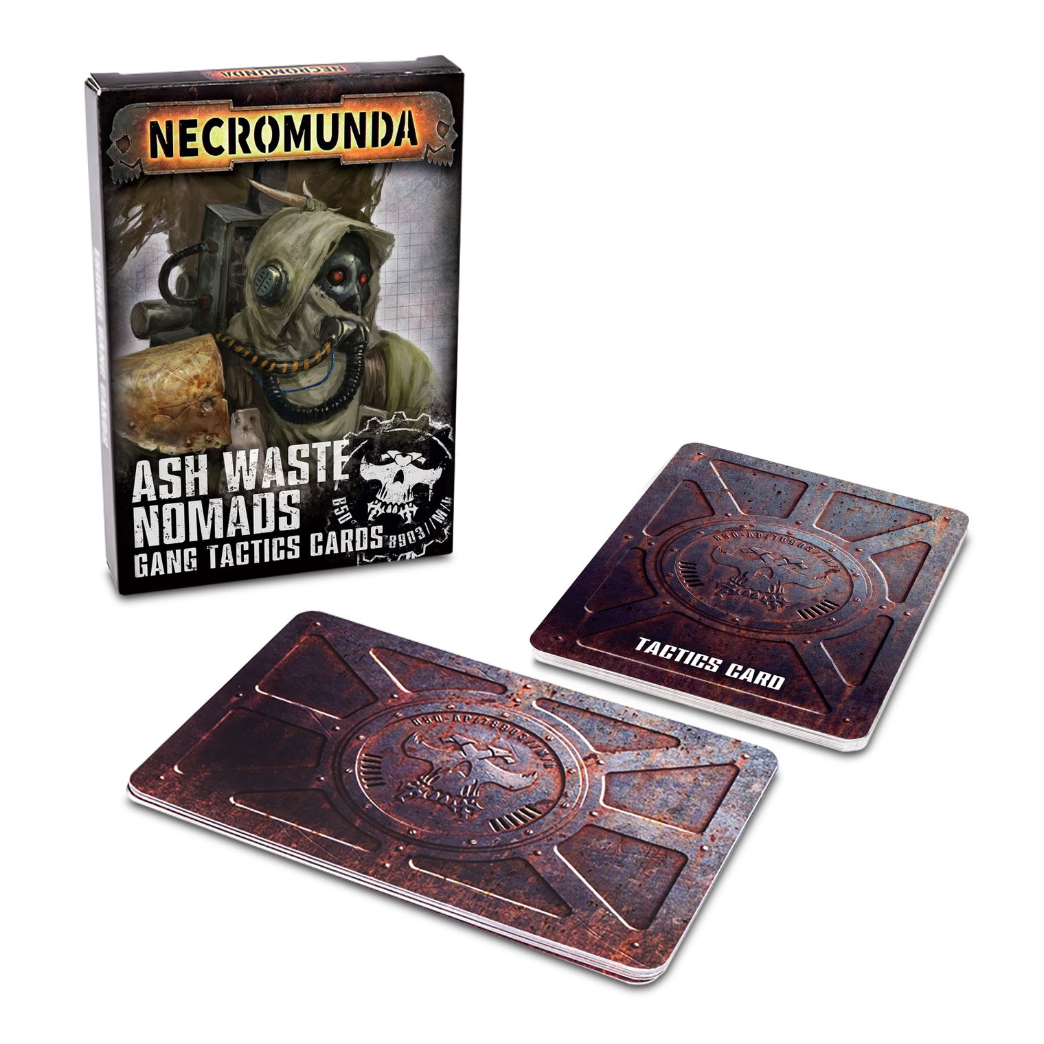 Thumbnail van een extra afbeelding van het spel Necromunda: Ash Waste Nomads Gang Tactics Cards