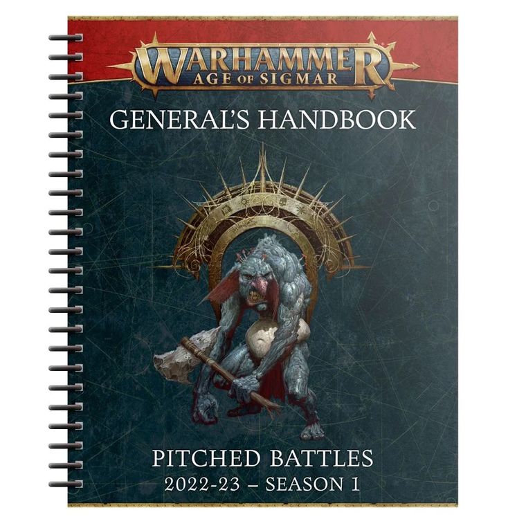 Afbeelding van het spelletje Warhammer: Age of Sigmar - General's Handbook: Pitched Battles 2022-23 Season 1 and Pitched Battle Profiles