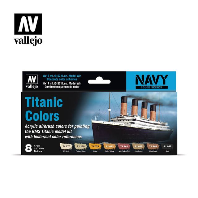 Afbeelding van het spel Titanic Colors (Vallejo)