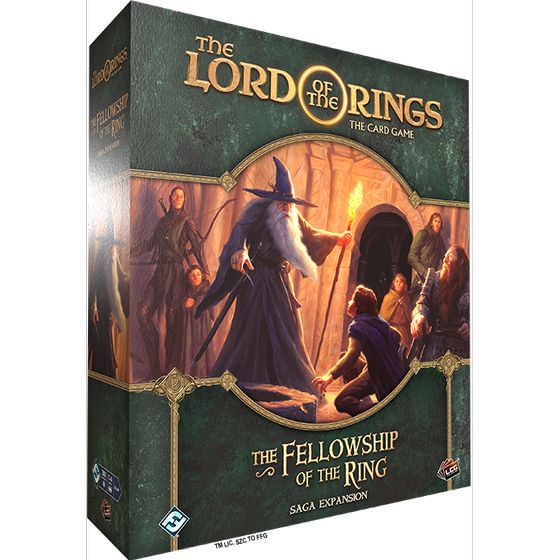 Afbeelding van het spelletje The Lord of the Rings: The Card Game– The Fellowship of the Ring (Saga Expansion)