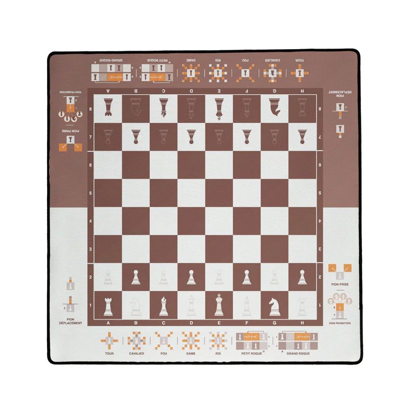 Afbeelding van het spelletje Chess Playmat (60x60cm)