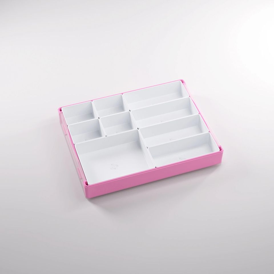 Afbeelding van het spelletje Token Silo Convertible (Gamegenic) - Pink/White