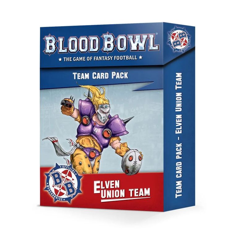 Afbeelding van het spel Blood Bowl: Elven Union Team Card Pack