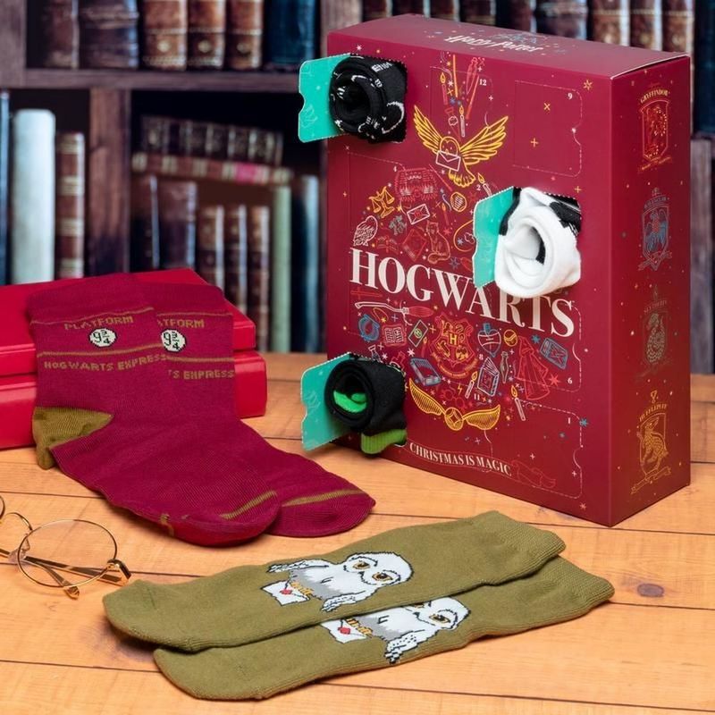 Afbeelding van het spelletje Harry Potter Adventskalender Socks