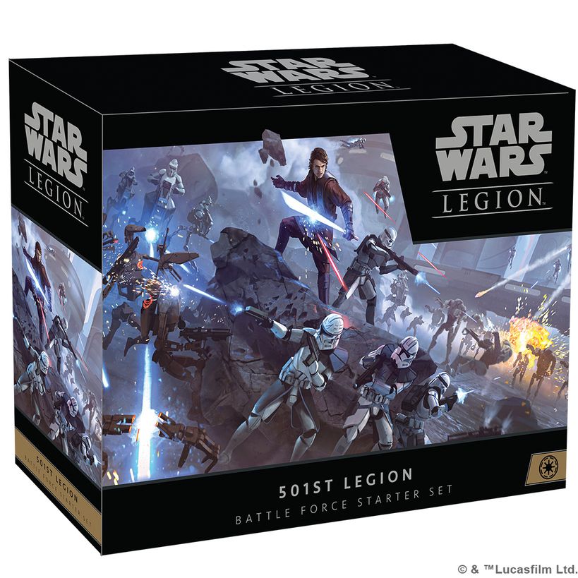 Afbeelding van het spelletje Star Wars Legion: 501st Legion Battle Force Starter Set
