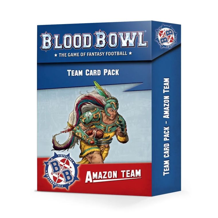 Afbeelding van het spel Blood Bowl: Amazon Team Card Pack