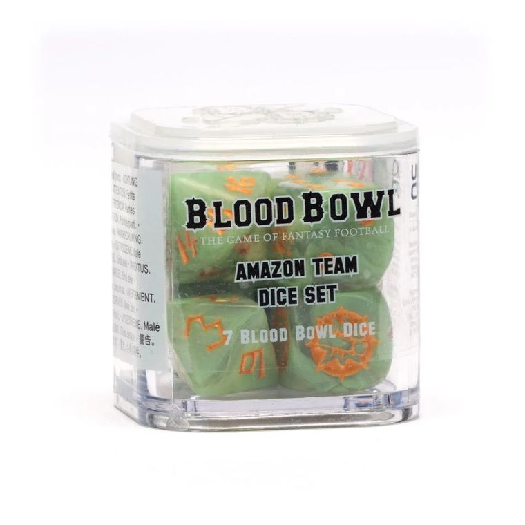Afbeelding van het spelletje Blood Bowl: Amazon Team Dice Set