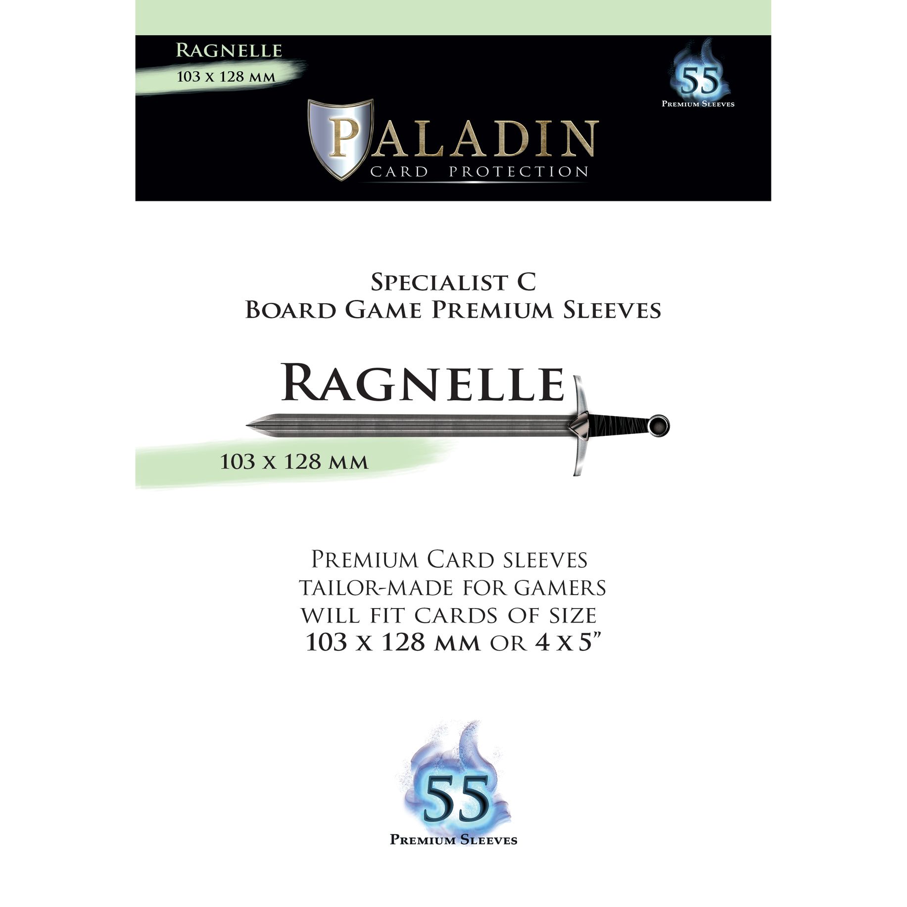 Afbeelding van het spelletje Paladin Sleeves: Ragnelle (103x128mm)