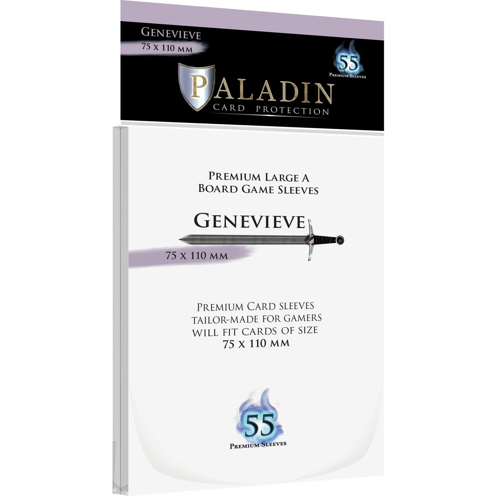 Paladin Sleeves: Genevieve (75x110mm) afbeelding