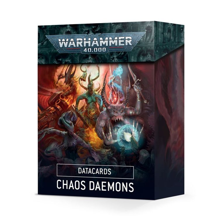 Afbeelding van het spel Warhammer 40,000 - Chaos Daemons: Datacards
