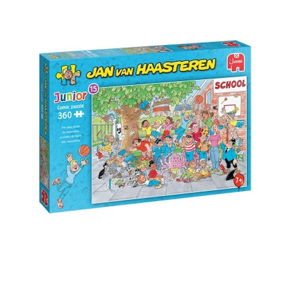 De Klassenfoto - Jan van Haasteren Junior Puzzel (360) afbeelding