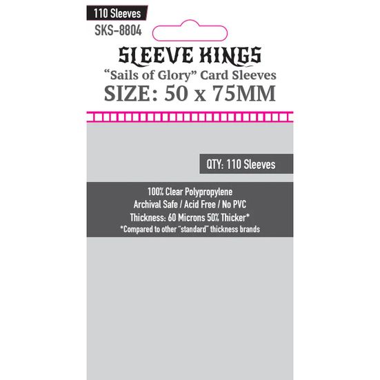 Custom Sails of Glory Card Sleeves 8804 (50x75mm) | Sleeve Kings | 110 Pack afbeelding