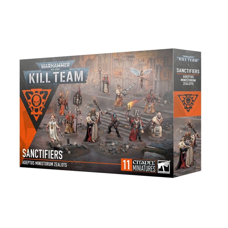 Warhammer 40,000 - Kill Team: Sanctifiers– Adeptus Ministorum Zealots afbeelding