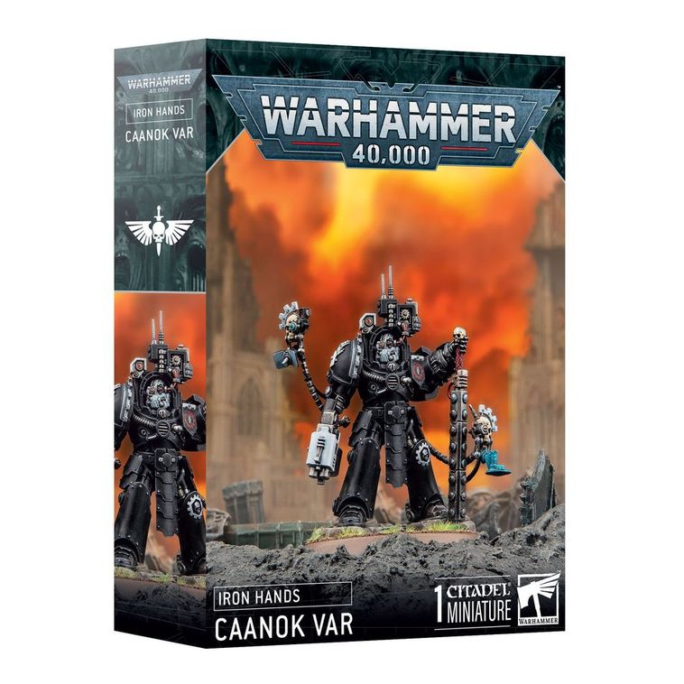 Warhammer 40,000 - Combat Patrol - Space Marines - Iron Hands - Caanok Var – miniatuur – Games Workshop afbeelding