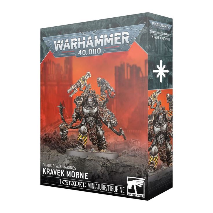 Warhammer 40,000 Chaos Space Marines: Kravek Borne – Miniatuurset – Games Workshop afbeelding