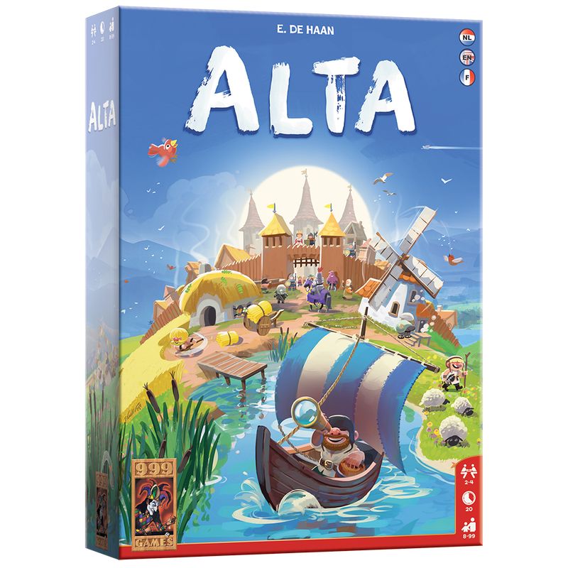 Alta – Kaartspel – 999 Games afbeelding