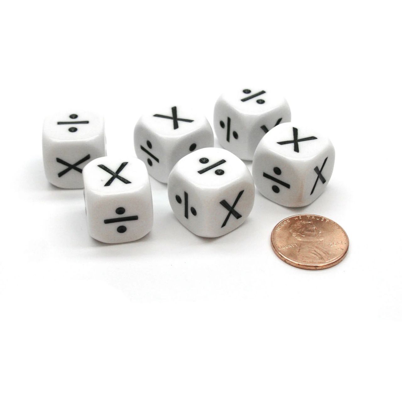 Reken Dobbelsteen D6 (15 mm) – (1 STUK) Rekendobbelsteen – Spielematerial