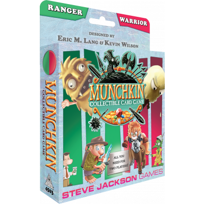 Afbeelding van het spelletje Munchkin Collectible Card Game: Ranger&Warrior Starter Set