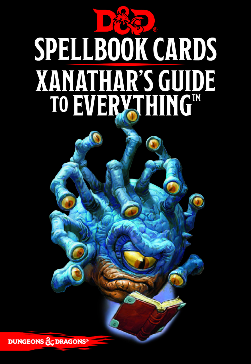 Afbeelding van het spelletje Dungeons&Dragons: Spellbook Cards - Xanathar’s Guide to Everything