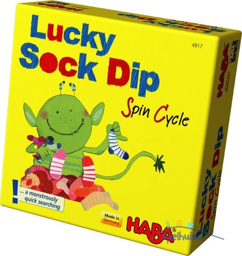 Afbeelding van het spelletje Lucky Sock Dip: Spin Cycle (4+)