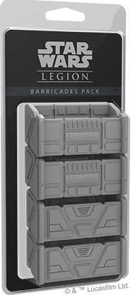Afbeelding van het spel Star Wars Legion: Barricades Pack