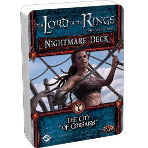Afbeelding van het spelletje The Lord of the Rings LCG: The Card Game - The City of Corsairs (Nightmare Deck)