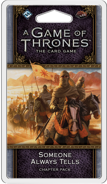 Thumbnail van een extra afbeelding van het spel A Game of Thrones: The Card Game (Second Edition) - Someone Always Tells