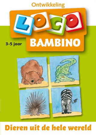Afbeelding van het spelletje Bambino Loco - Dieren uit de hele wereld (3-5 jaar)