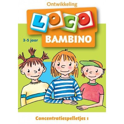 Afbeelding van het spelletje Bambino Loco - Concentratiespelletjes 1 (3-5 jaar)