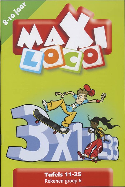 Afbeelding van het spelletje Maxi Loco - Tafels 11-25 (8-10 jaar)