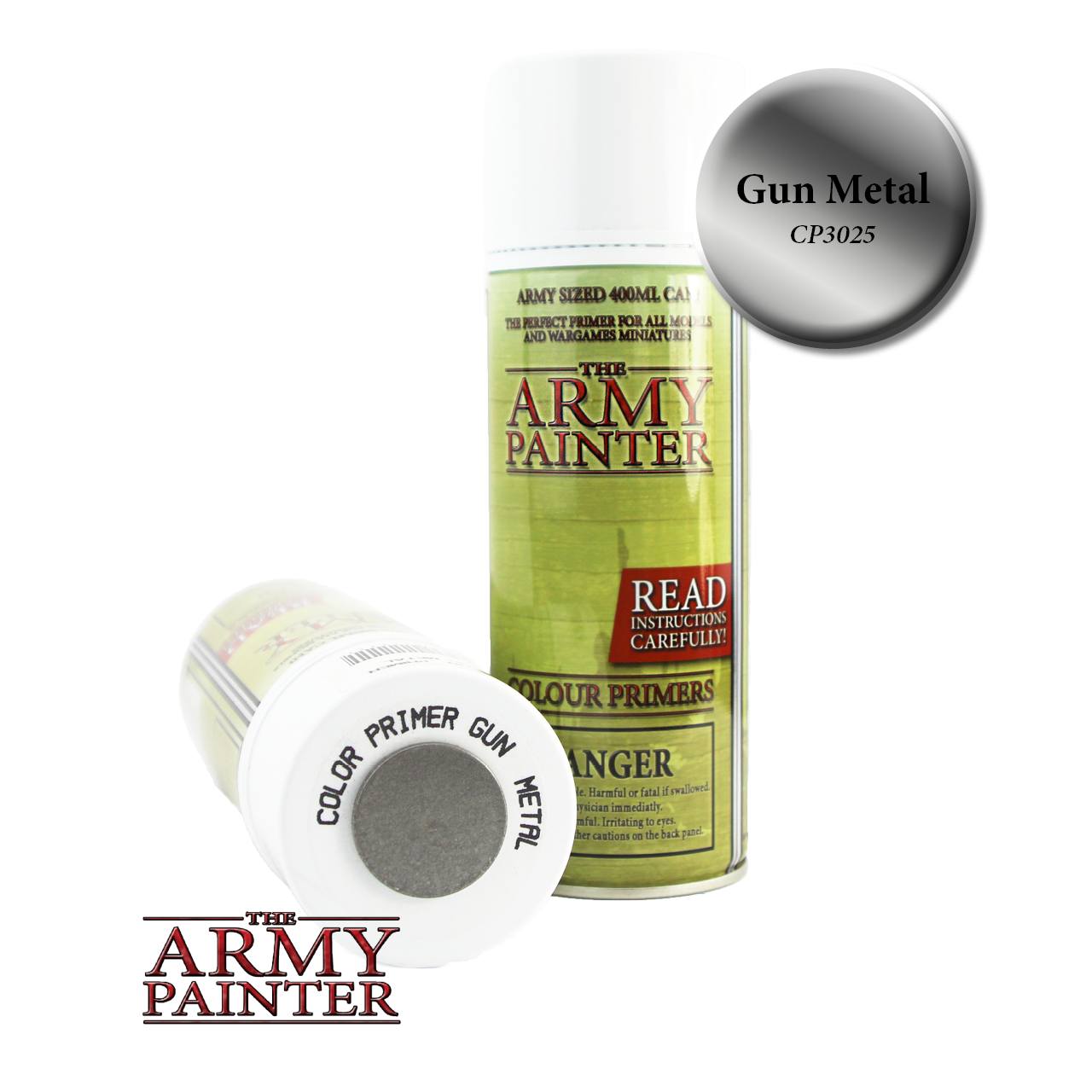 Colour Primer - Gun Metal (The Army Painter) afbeelding