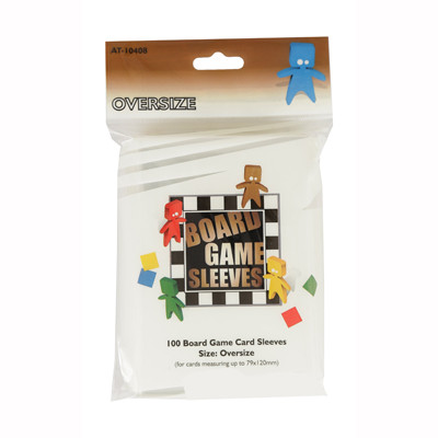 Afbeelding van het spelletje Board Game Sleeves: Oversize (79x120mm) - 100 stuks