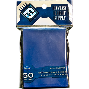 Afbeelding van het spelletje Fantasy Flight Game Sleeves (Blue): Standard (63,5x88mm) - 50 stuks