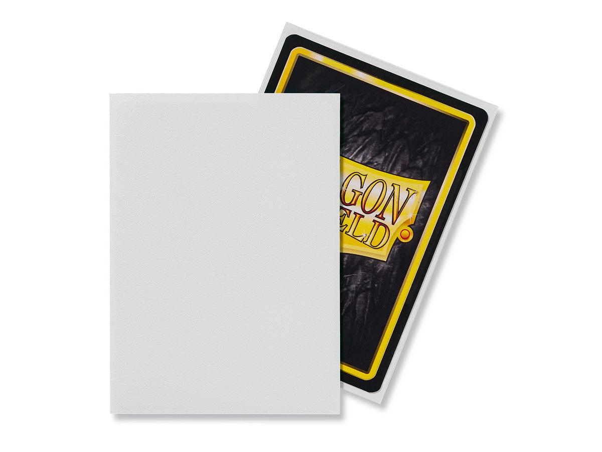 Afbeelding van het spelletje Dragon Shield Card Sleeves: Standard Matte White (63x88mm) - 100 stuks