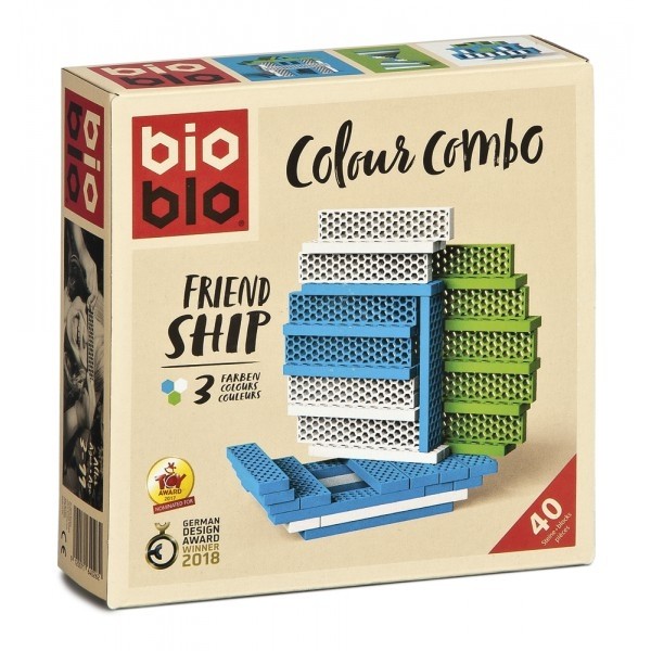 Afbeelding van het spelletje Bioblo: Colour Combo - Friend Ship (40-delig)