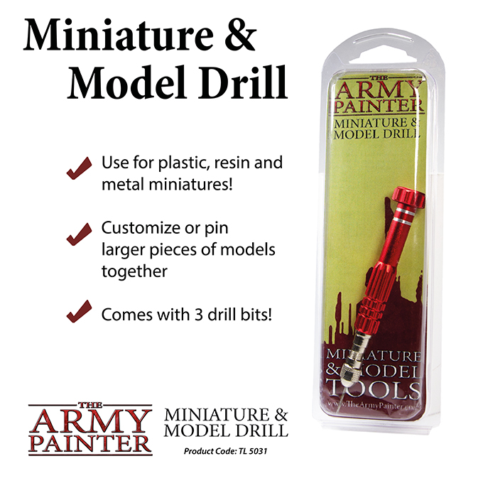 Afbeelding van het spelletje Miniature&Model Drill (The Army Painter)