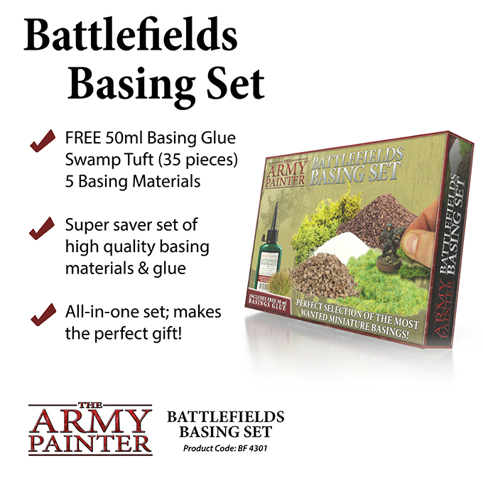 Afbeelding van het spel Battlefields Basing Set (The Army Painter)