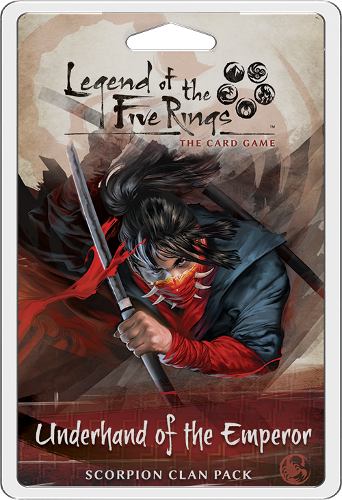 Afbeelding van het spel Legend of the Five Rings: The Card Game– Underhand of the Emperor: Scorpion Clan Pack