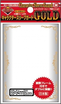 Afbeelding van het spelletje KMC Sleeves (Character Sleeve Guard): Gold (69x94mm) - 60 stuks
