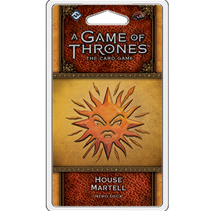 Thumbnail van een extra afbeelding van het spel A Game of Thrones: The Card Game (Second Edition) - House Martell Intro Deck